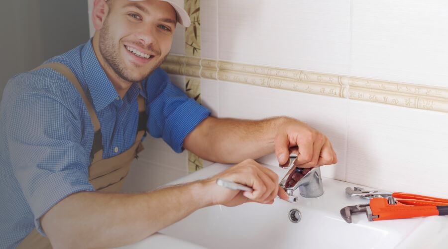 Faucet cartridge replacement in Jones, MI